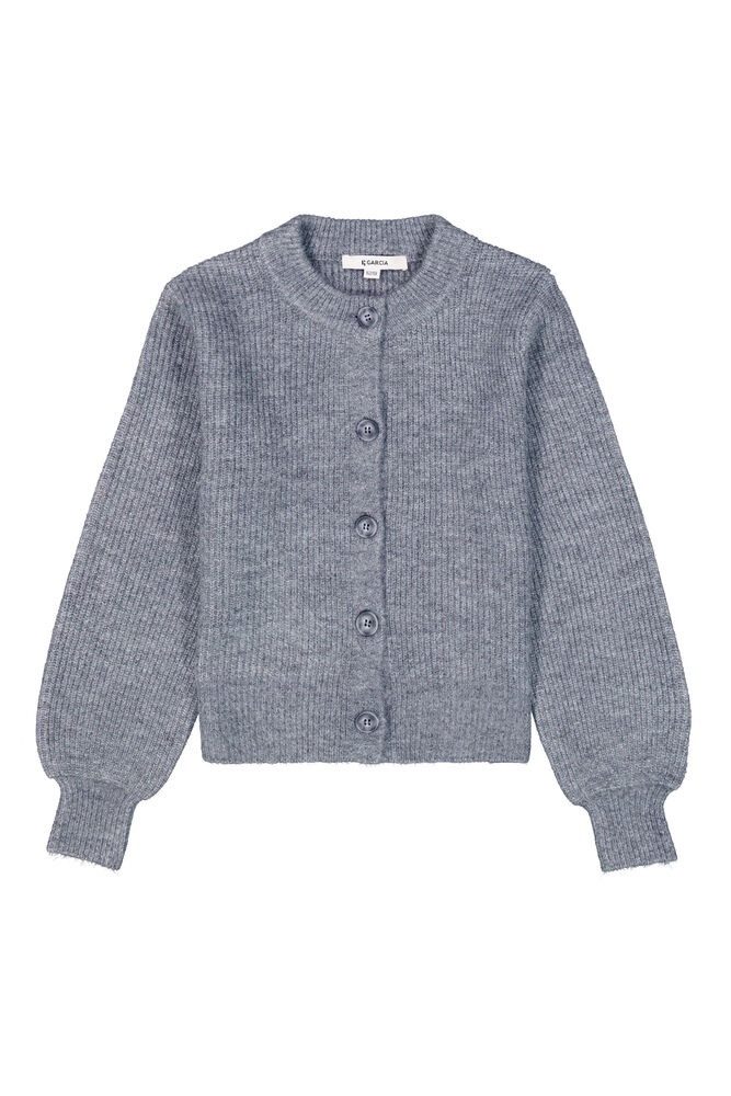 Garcia Strickjacke Dunkelgraue Strickjacke (I52651-3051) günstig online kaufen