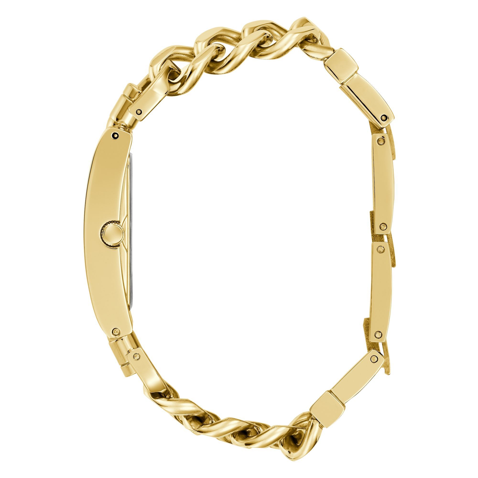 Guess Quarzuhr HEAVY METAL GW0740L2, Armbanduhr, Damenuhr, Edelstahlarmband, analog – Bild 4 von 5