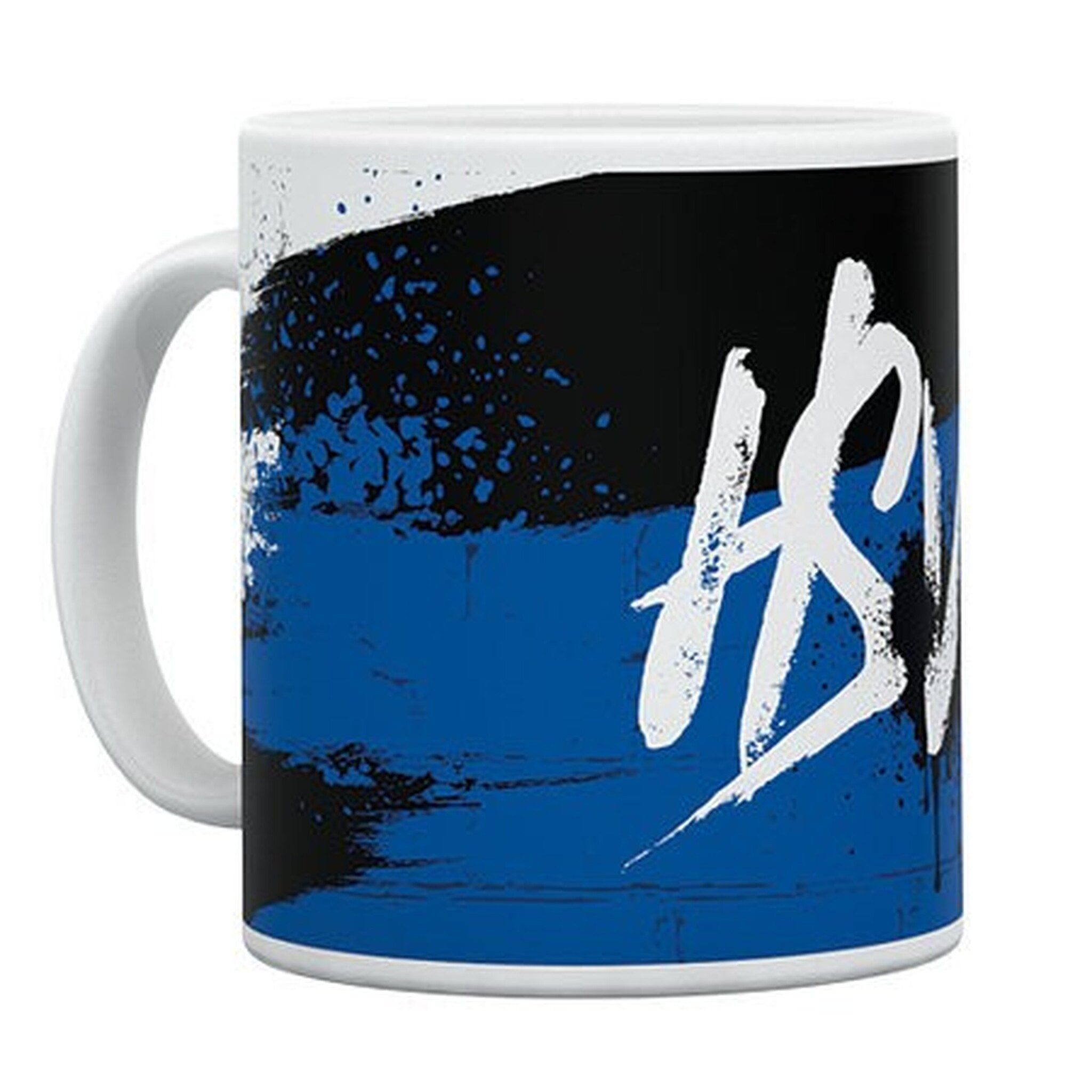 HSV Tasse HSV Tasse "Matt" 0,3l - blau-weiß-schwarz, Keramik
