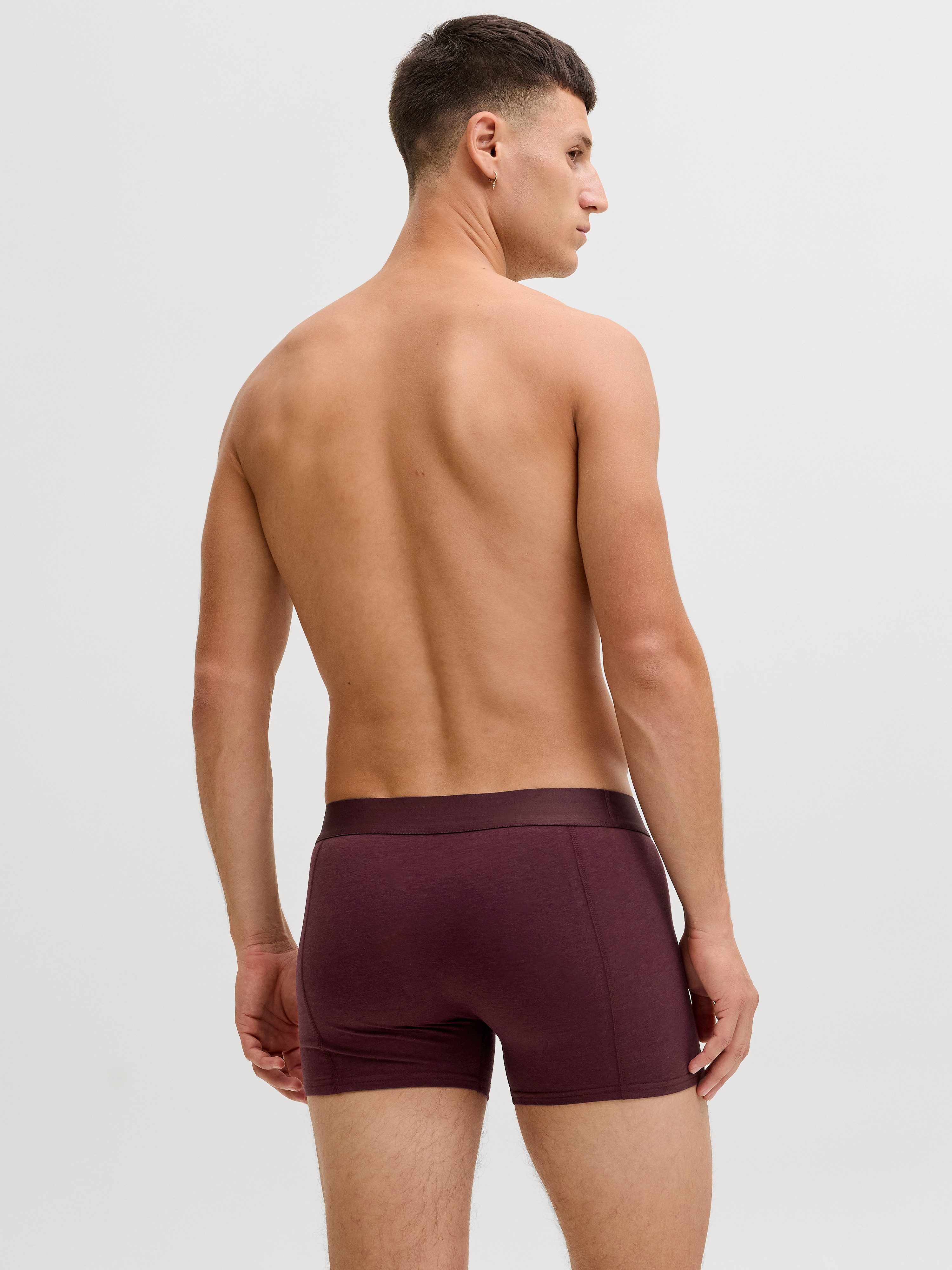 Jack & Jones Trunk JACBASIC BAMBOO TRUNKS 3 PACK NOOS (Packung, 3-St)