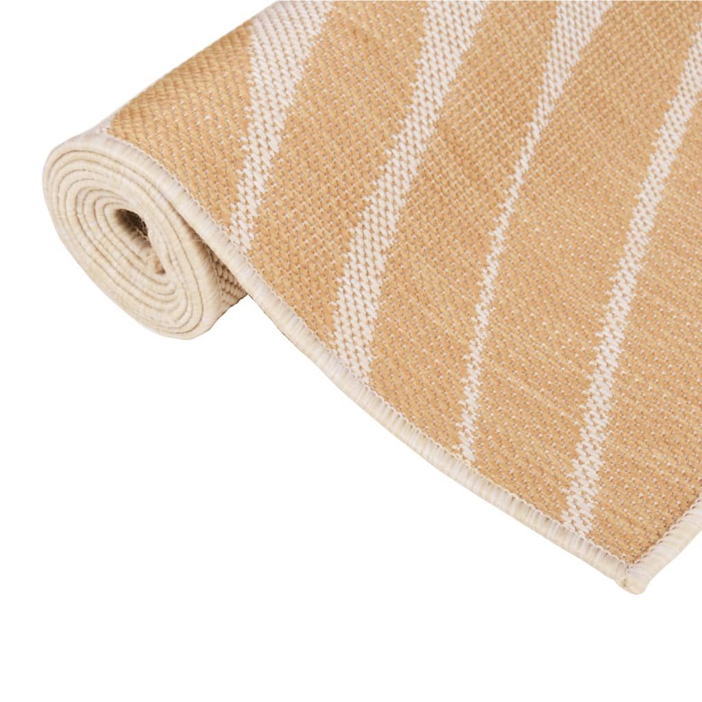 vidaXL Teppich 120 x 170 cm Teppich Terrasse Camping Outdoor draußen Vorzelt Flachgew, Flachgewebe, Höhe: 170 mm