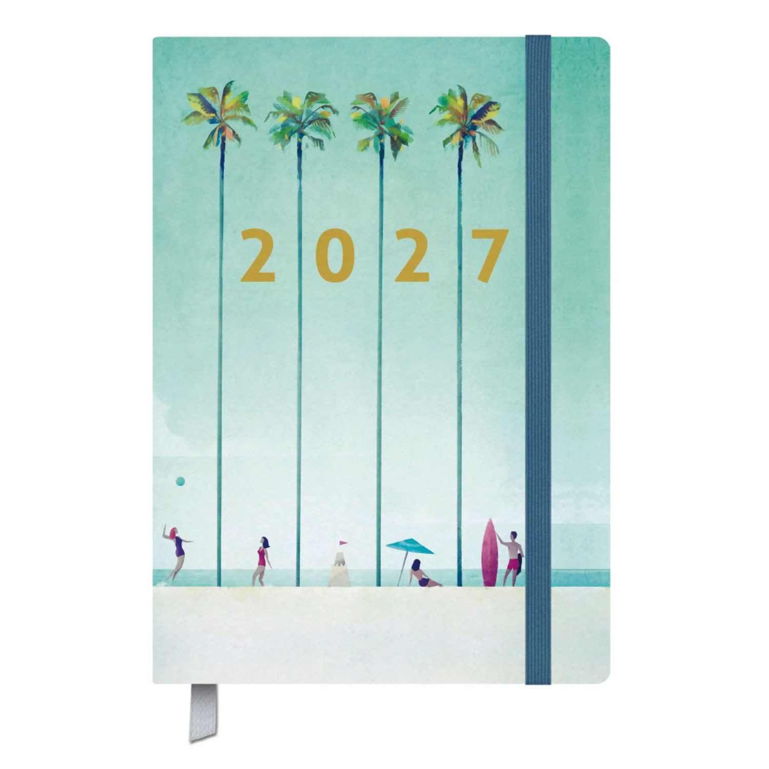 Korsch Verlag Taschenkalender Terminkalender Campus Palmen 18 Monate 2027/2028