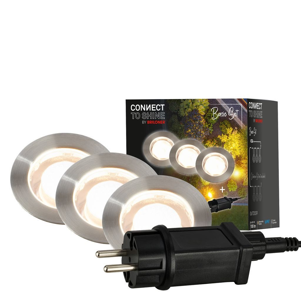 Briloner Leuchten LED Einbaustrahler 3916032, LED fest integriert, 2700K - Extra-Warmweiß