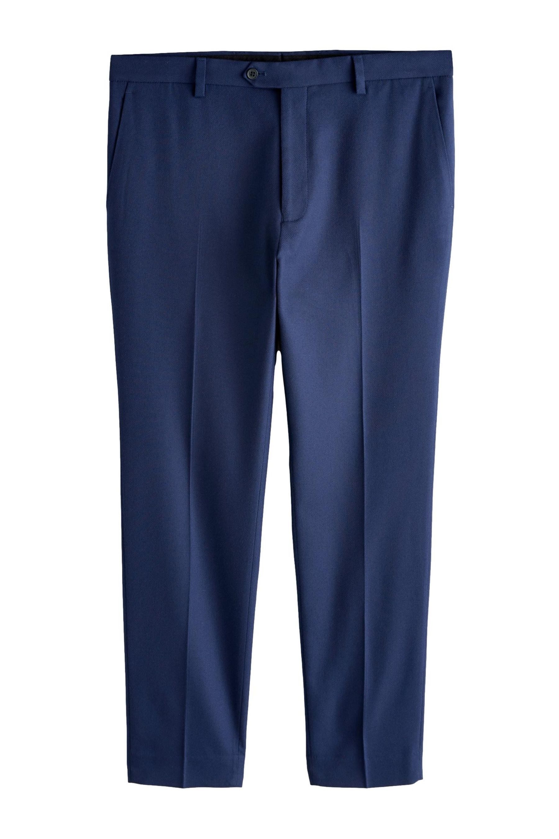Anzughose Skinny Fit Anzughose mit Struktur