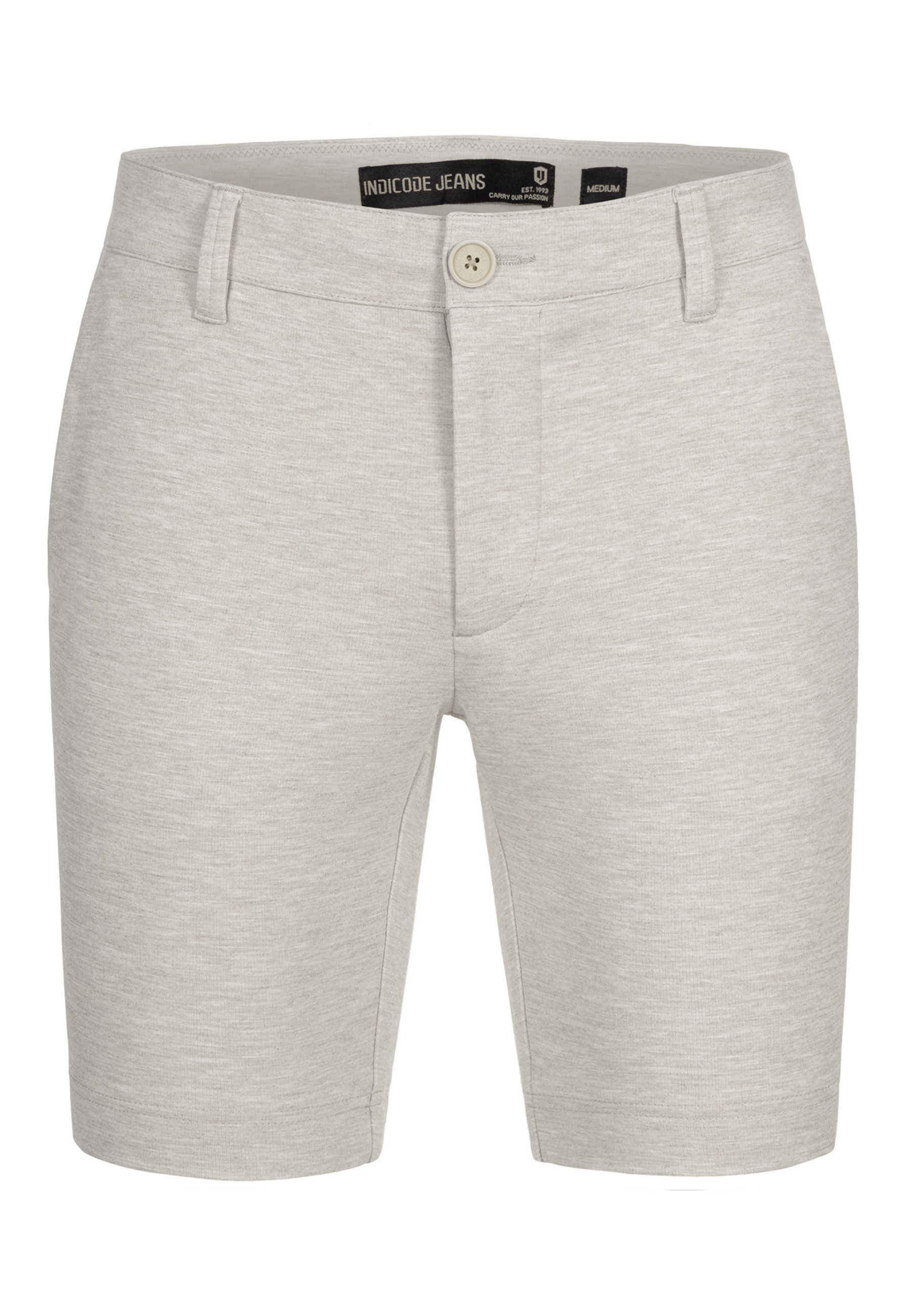 Indicode Chinoshorts Aalborg aus Viscose-Strecht günstig online kaufen