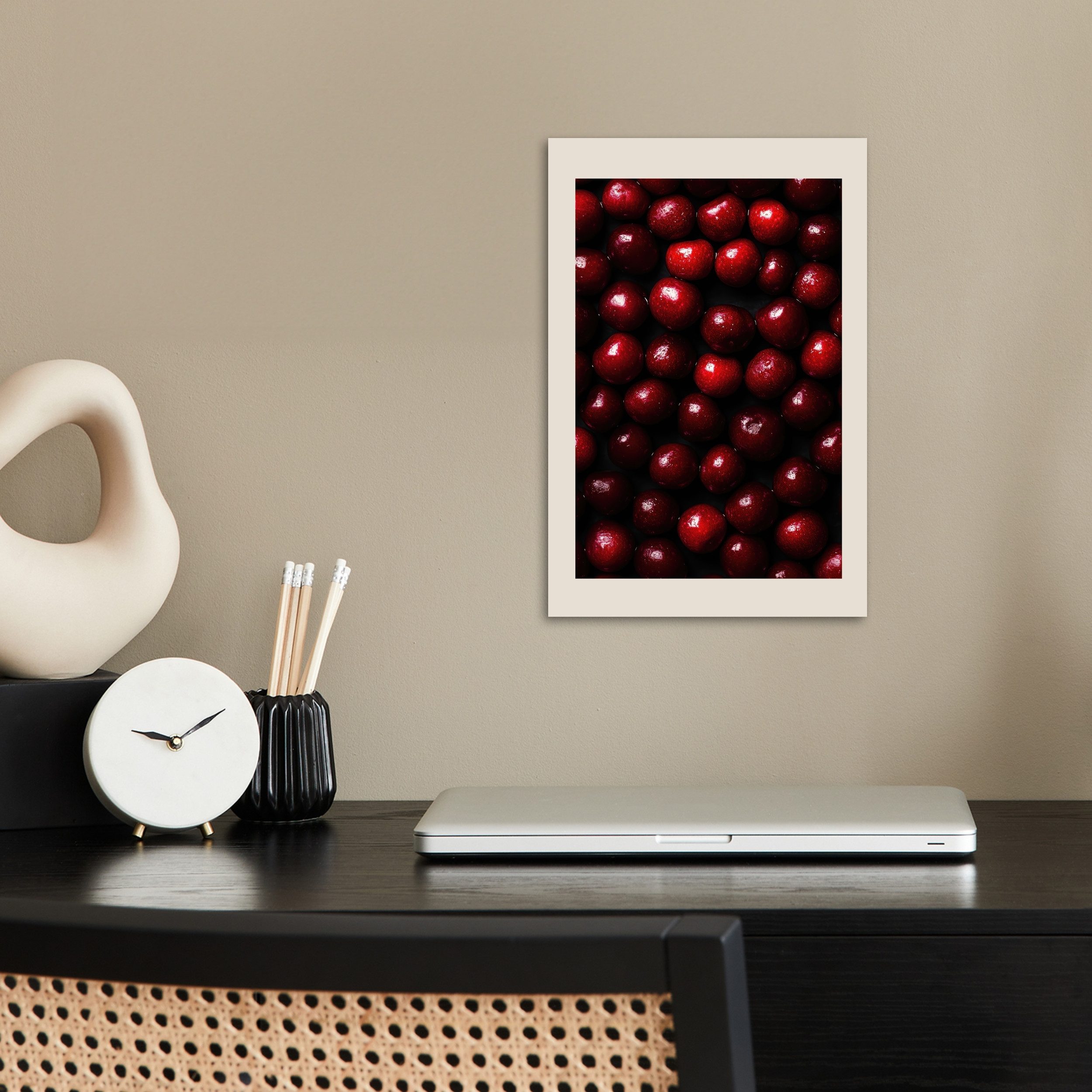 MuchoWow Poster Kirsche - Rot, (1 günstig online kaufen