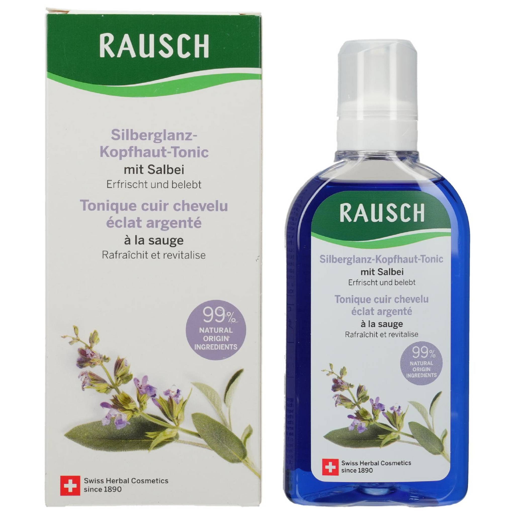 Rausch Haarshampoo RAUSCH Silberglanz-Kopfhaut-Tonic mit Salbei 200ml PZN 18742819