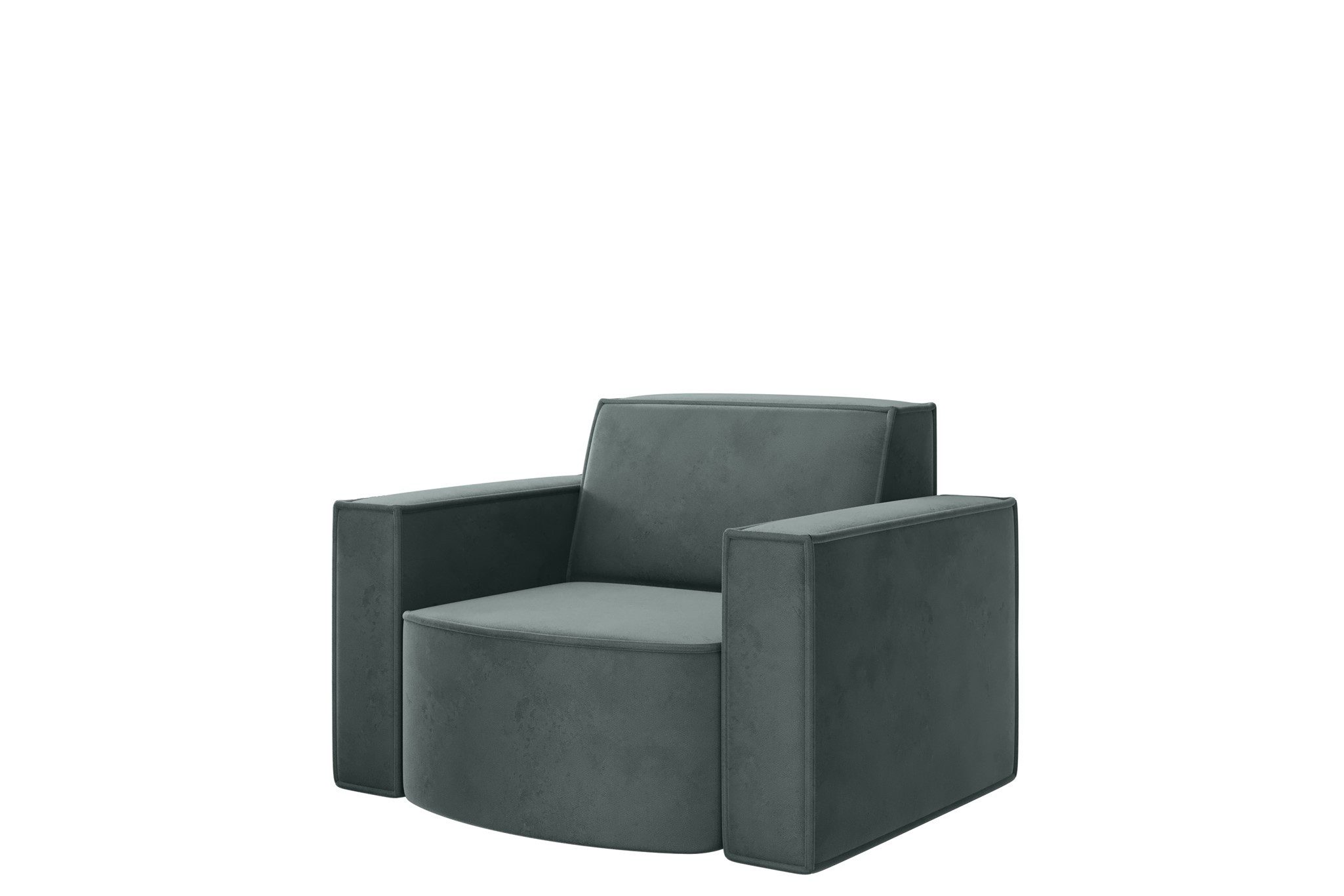 Sessel Designersessel PALMA in Stoff Ascot oder Opera Velvet