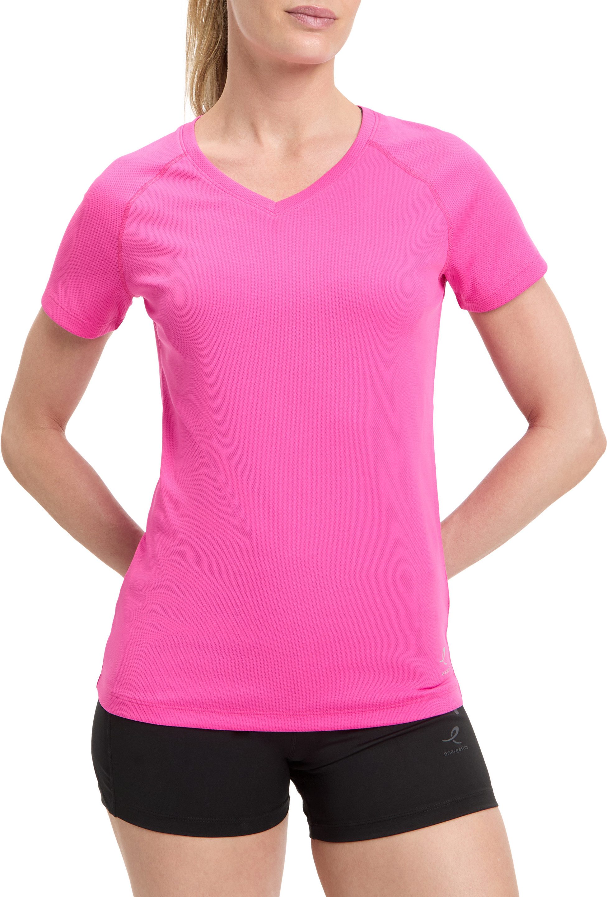 Energetics Laufshirt DA.-T-SHIRT NATALJA SHORT SLEEVE W mit kurzem Ärmel, für sportliche Aktivitäten, leichtes Material
