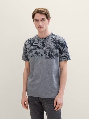 TOM TAILOR T-Shirt Gemustertes T-Shirt