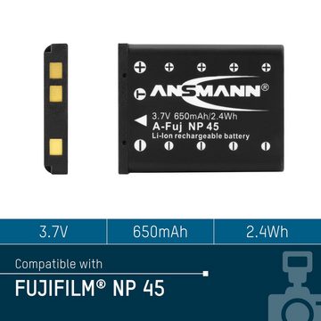 ANSMANN AG Akkupack A-Fuj NP 45 Ersatz für Kamera Finepix J10, XP60… 1400-0036 Kamera-Akku 700 mAh (3.7 V)