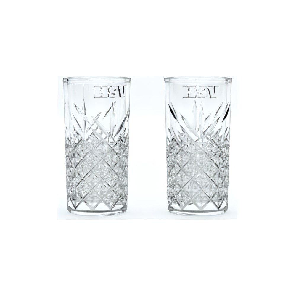 Hamburger SV Glas HSV Longdrinkglas Relief 2er-Set