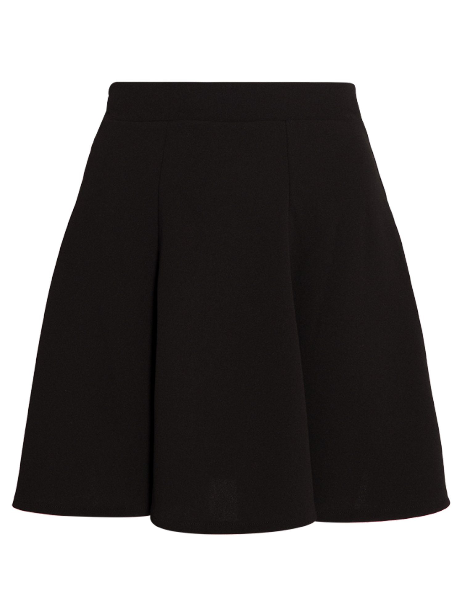 SASSYCLASSY Minirock Eleganter Mini Rock Damen mit Falten und Gummibund