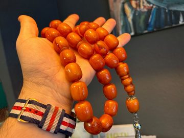 TesbihBid Kettenanhänger Gebetskette Tesbih Misbaha islam Amber Prayerbeads Bakalite faturan