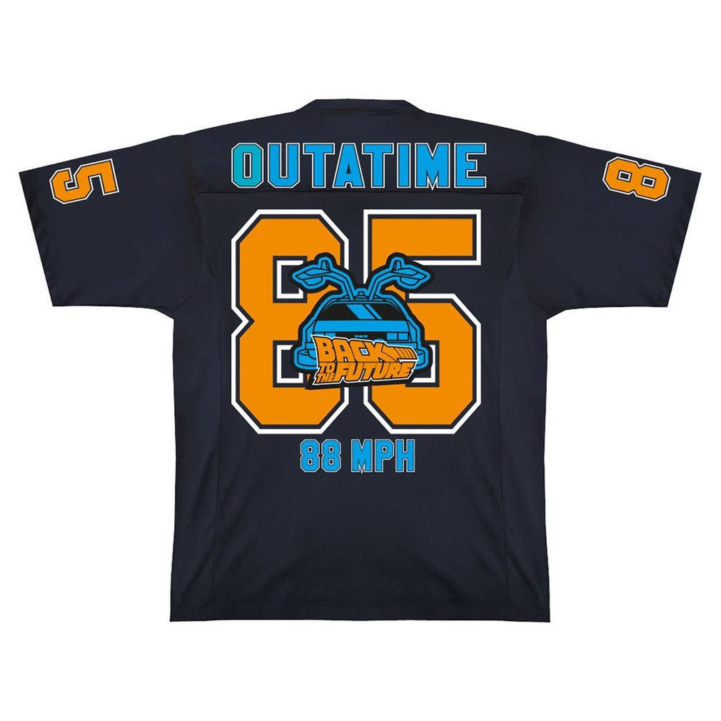 Zurück in die Zukunft T-Shirt Outatime 85 Football Jersey