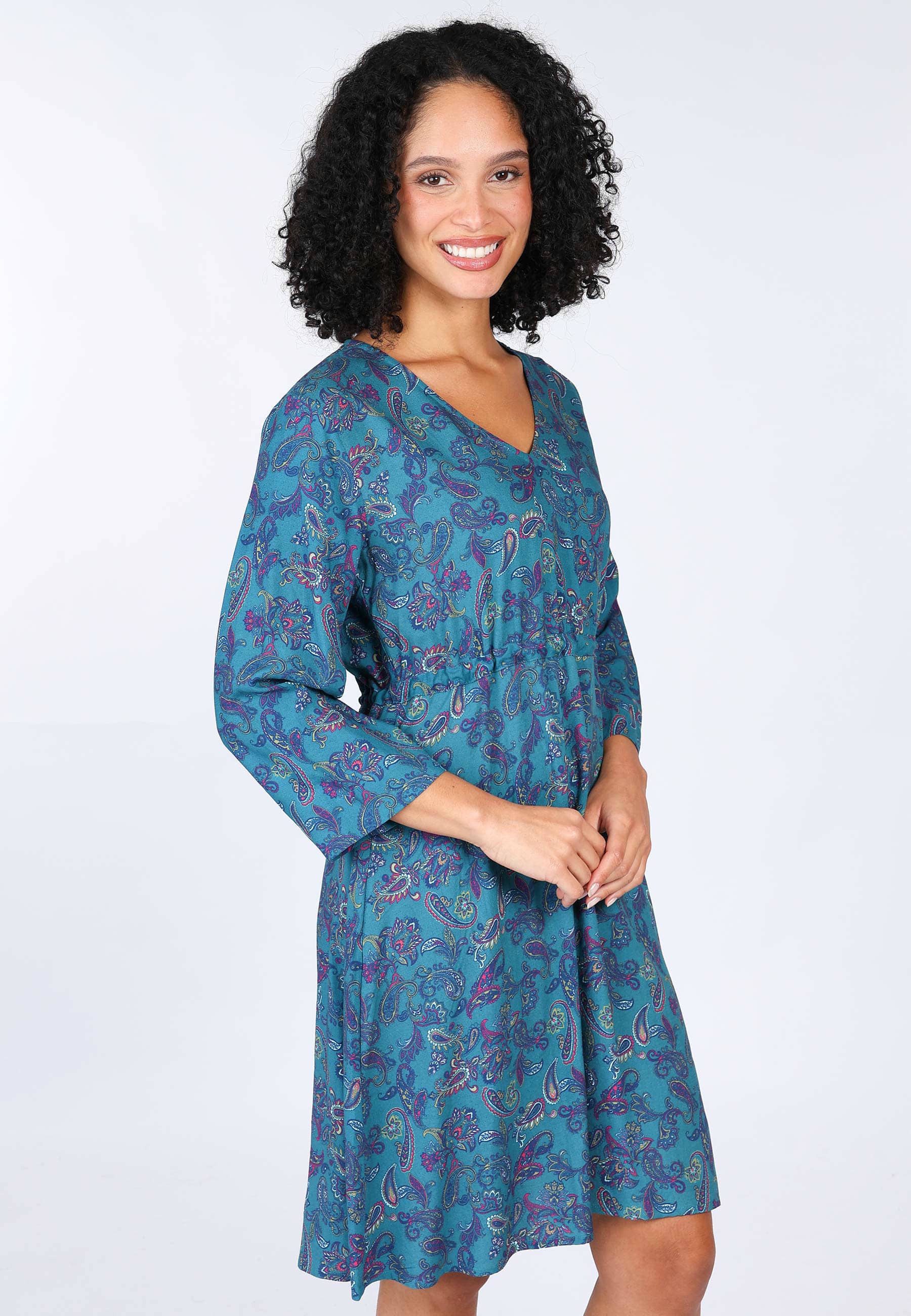 Lykka du Nord Sommerkleid Audrey Taillenraffung