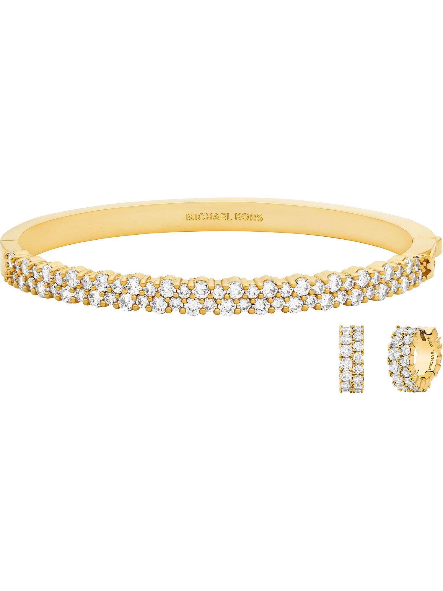 MICHAEL KORS Schmuckset Michael Kors Damen-Schmuck-Set Metall Zirkonia