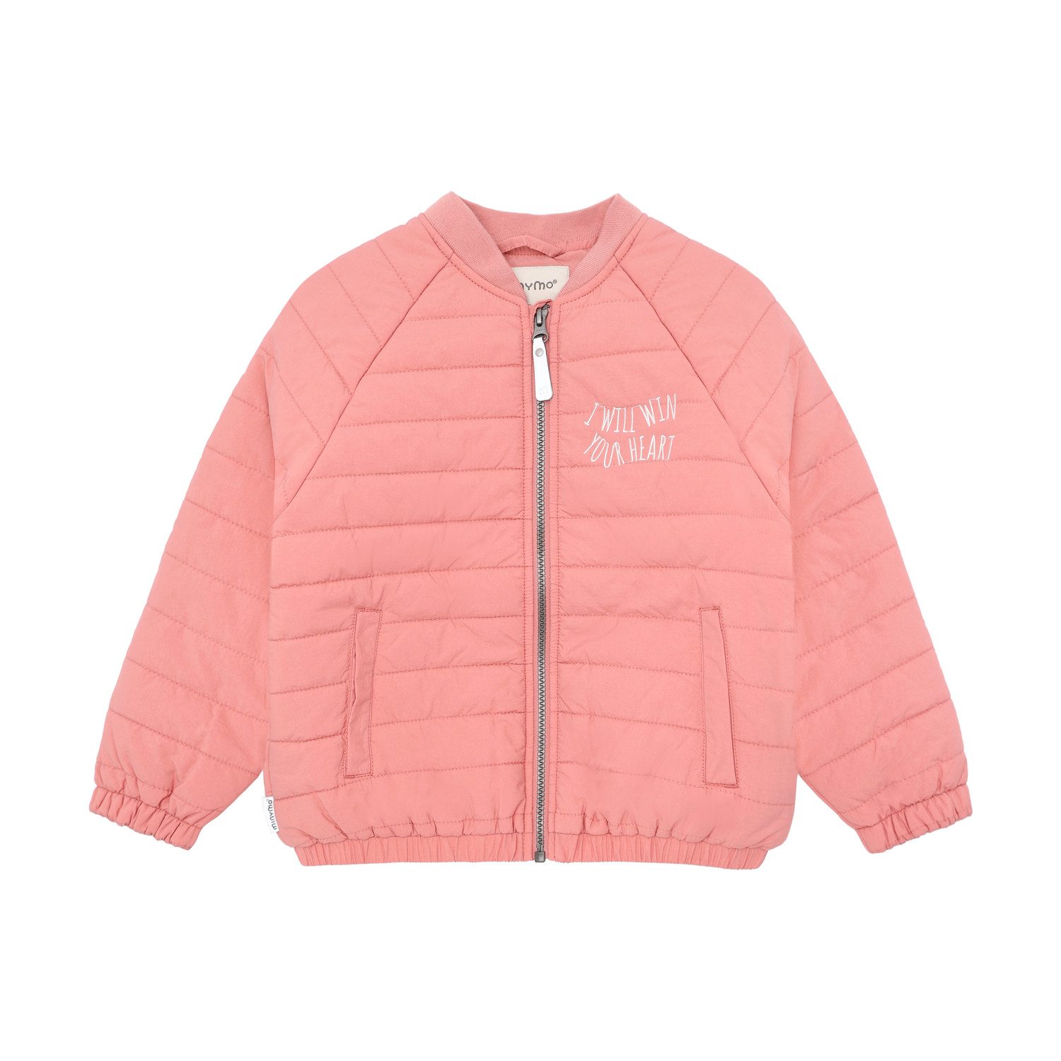 Minymo Steppjacke Mädchen Steppjacke leicht Übergangsjacke wasserabweisend