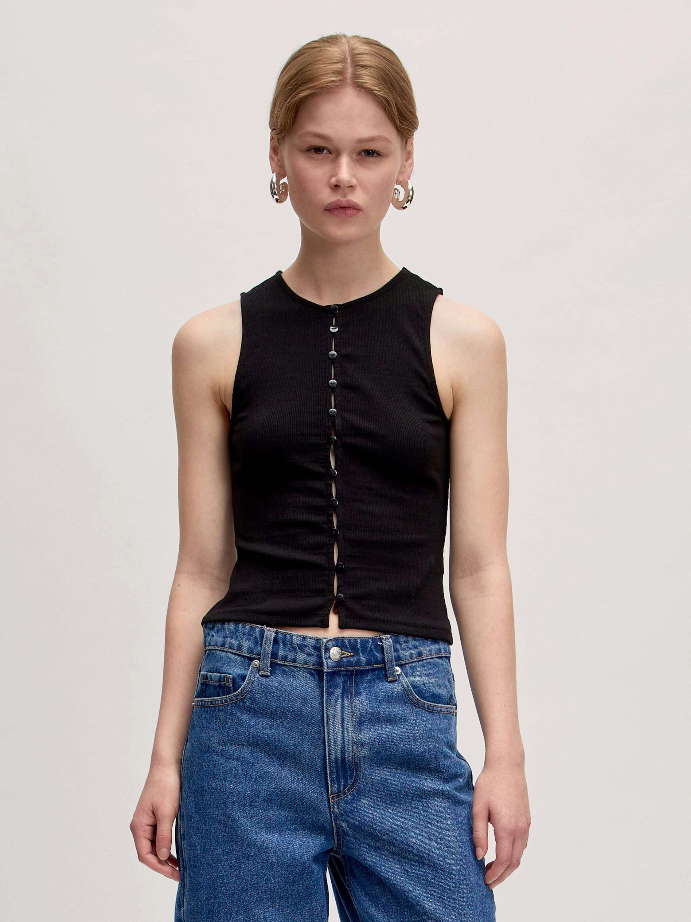 EDITED Shirttop Everly (1-tlg) Plain/ohne Details