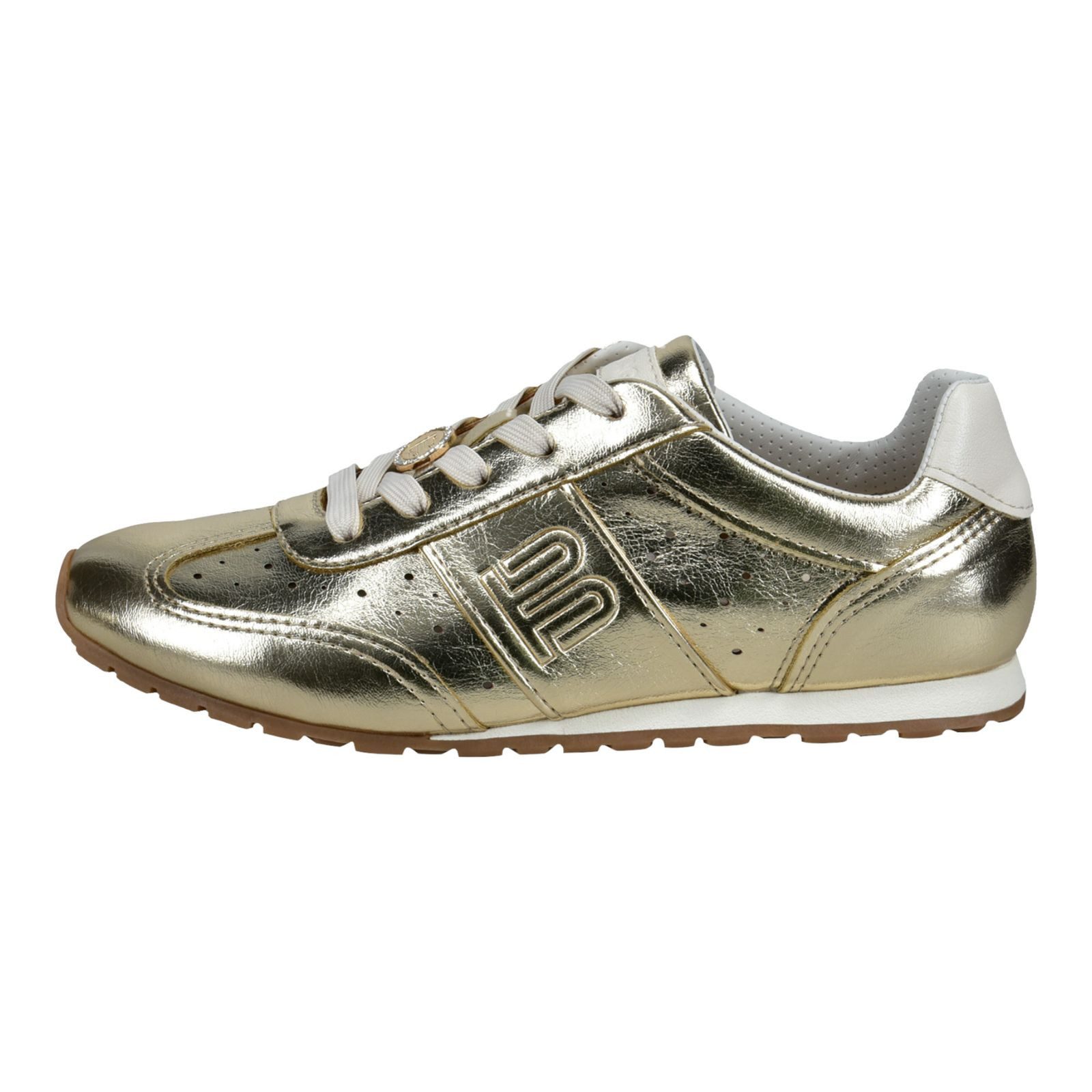 BAGATT TT .BAGATT Damen Sneaker D31-AR402-5050-5152 gold/beige Schnürschuh