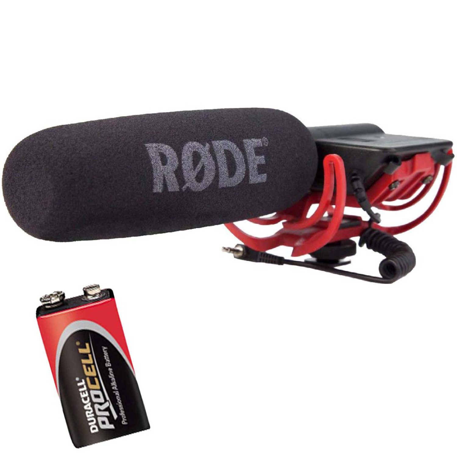 Mikrofon Rode VideoMic Rycote Kameramikrofon mit 9V Batterie