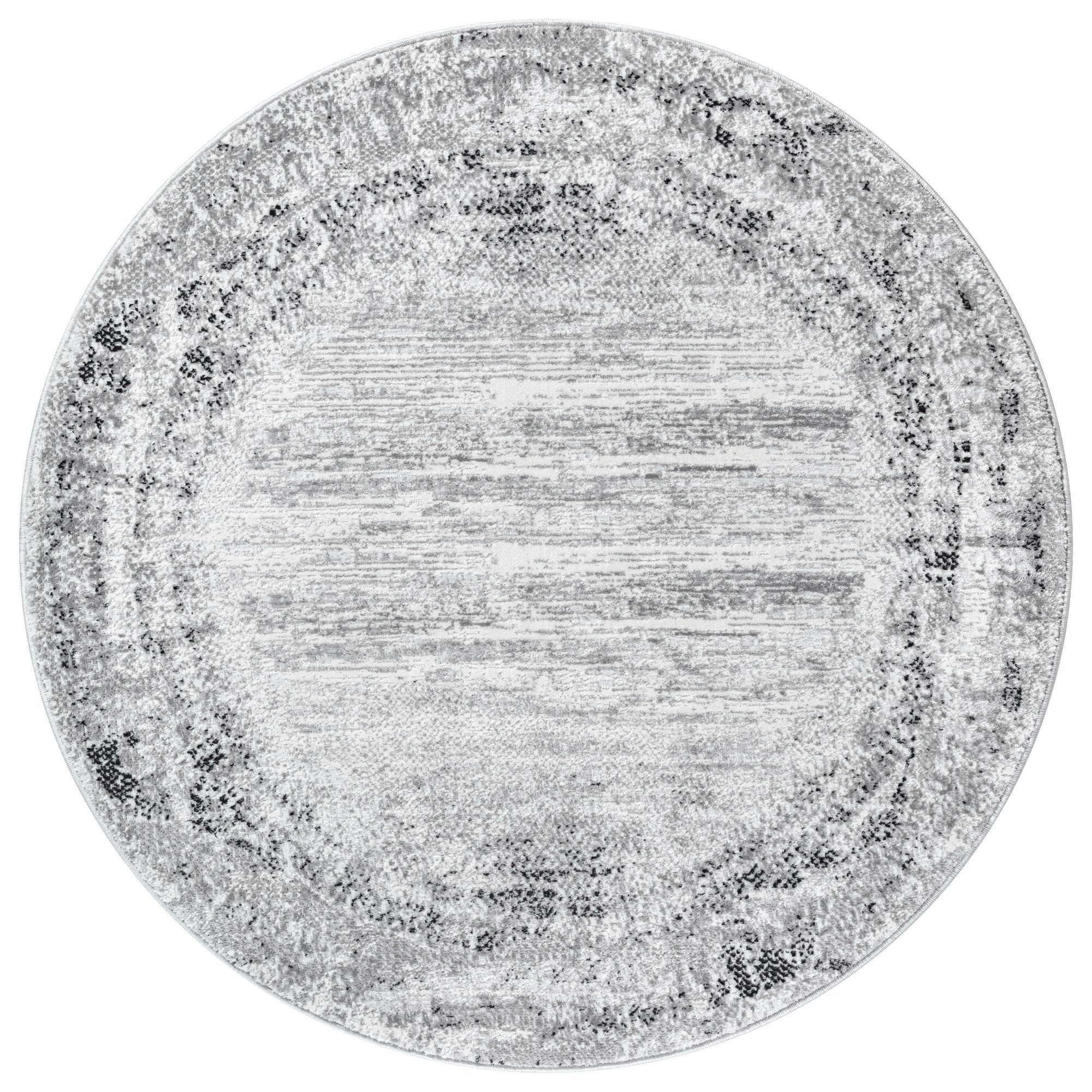 Sanat Teppich Harmony 3215, auch als Läufer, rund, Höhe: 12 mm, weicher Kurzflorteppich, meliert, Wohnzimmer, Schlafzimmer