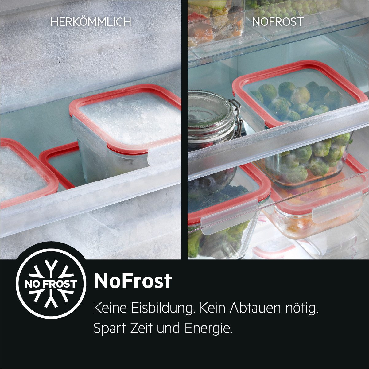AEG Einbaugefrierschrank 7000 TAB7N12EF, 122,4 cm hoch, 55,6 cm breit, TouchControl-Display