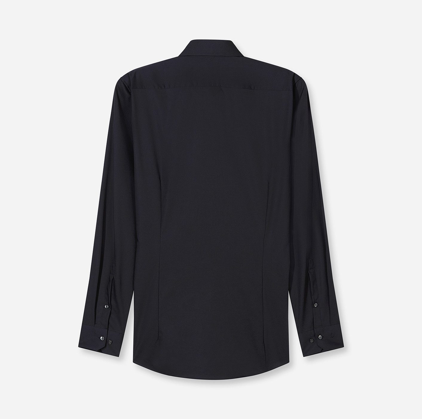 OLYMP Langarmhemd No. Six Businesshemd, super slim, Royal-Kentkragen, unifarben