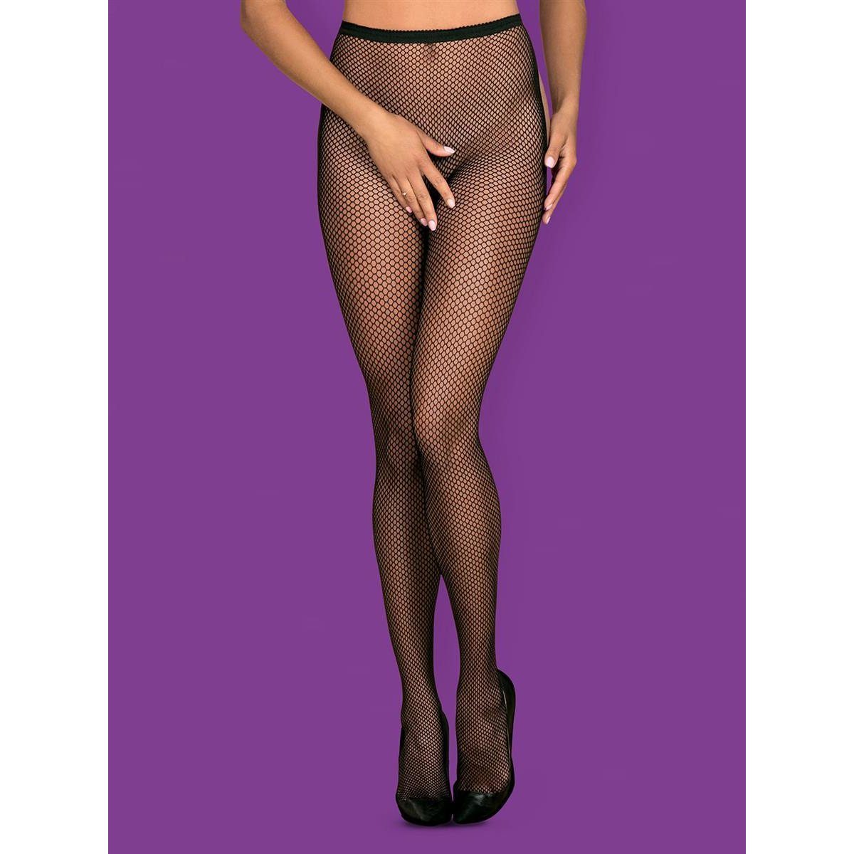 OB S233 Tights (SML) Catsuit black Obsessive -