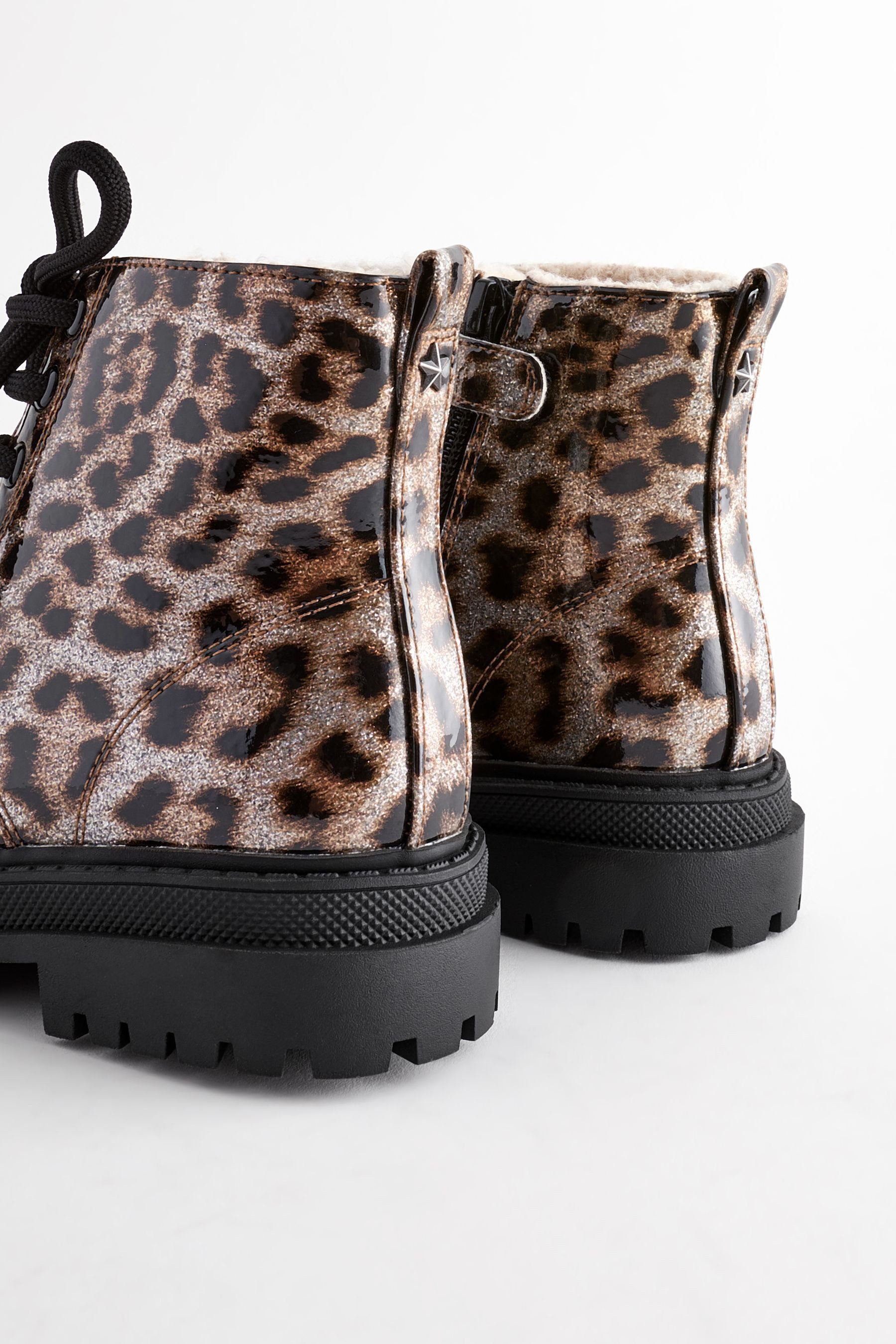 Next Warm gefütterte Schürstiefel Schnürstiefelette (1-tlg)
