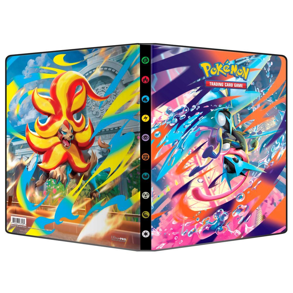 POKÉMON Sammelkarte Mega-Quajutsu & Mega-Pyroleo Sammel-Album A4 für 252 Karten Pokemon