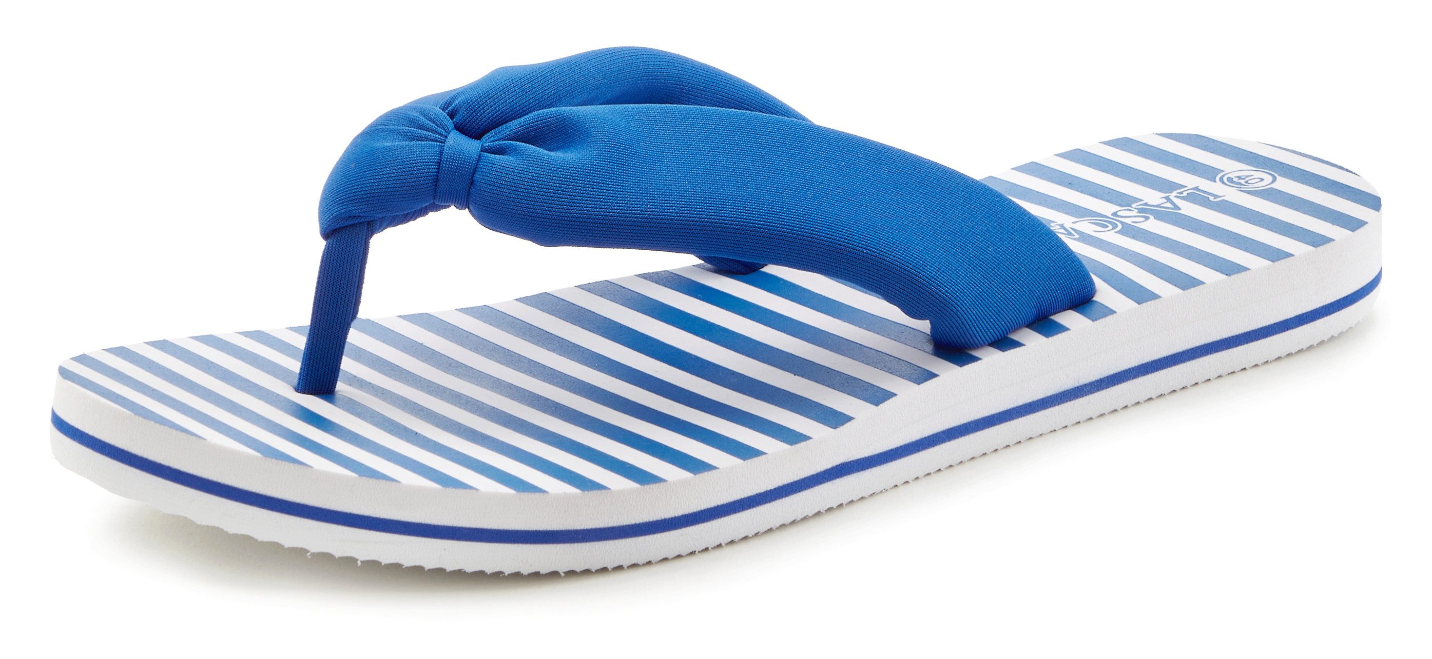 LASCANA Badezehentrenner Sandale, Pantolette, Badeschuh ultraleicht günstig online kaufen