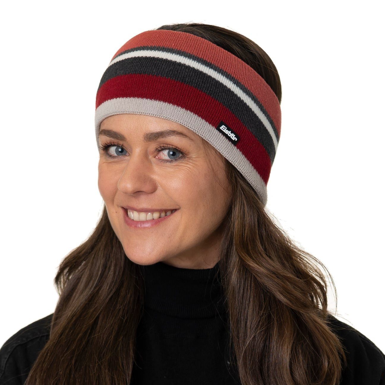 Eisbär Stirnband (1-St) Headband mit Futter, Made in the EU