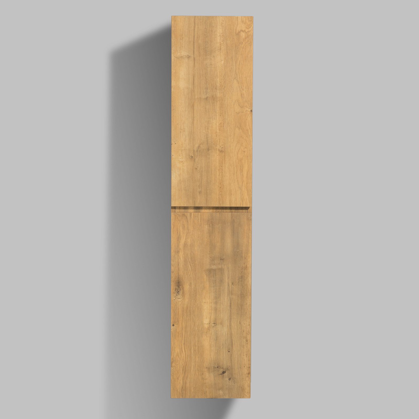 Bernstein Seitenschrank Alice Eiche natur 165cm Seitenschrank Hängeschrank Badschrank vormontiert