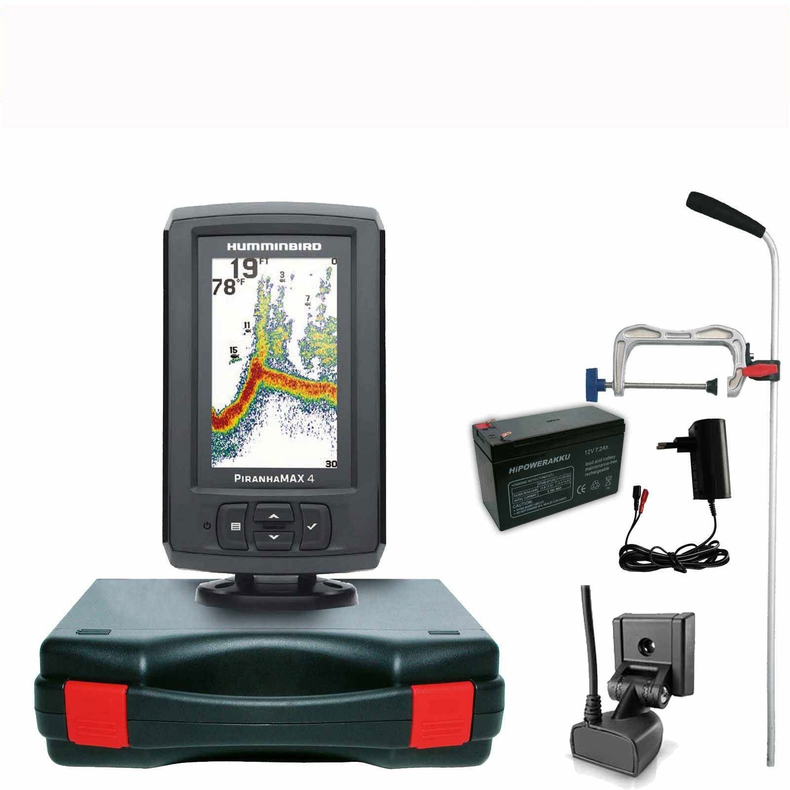 Humminbird Fischfinder, Humminbird PiranhaMax 4 Echolot Portabel Profi
