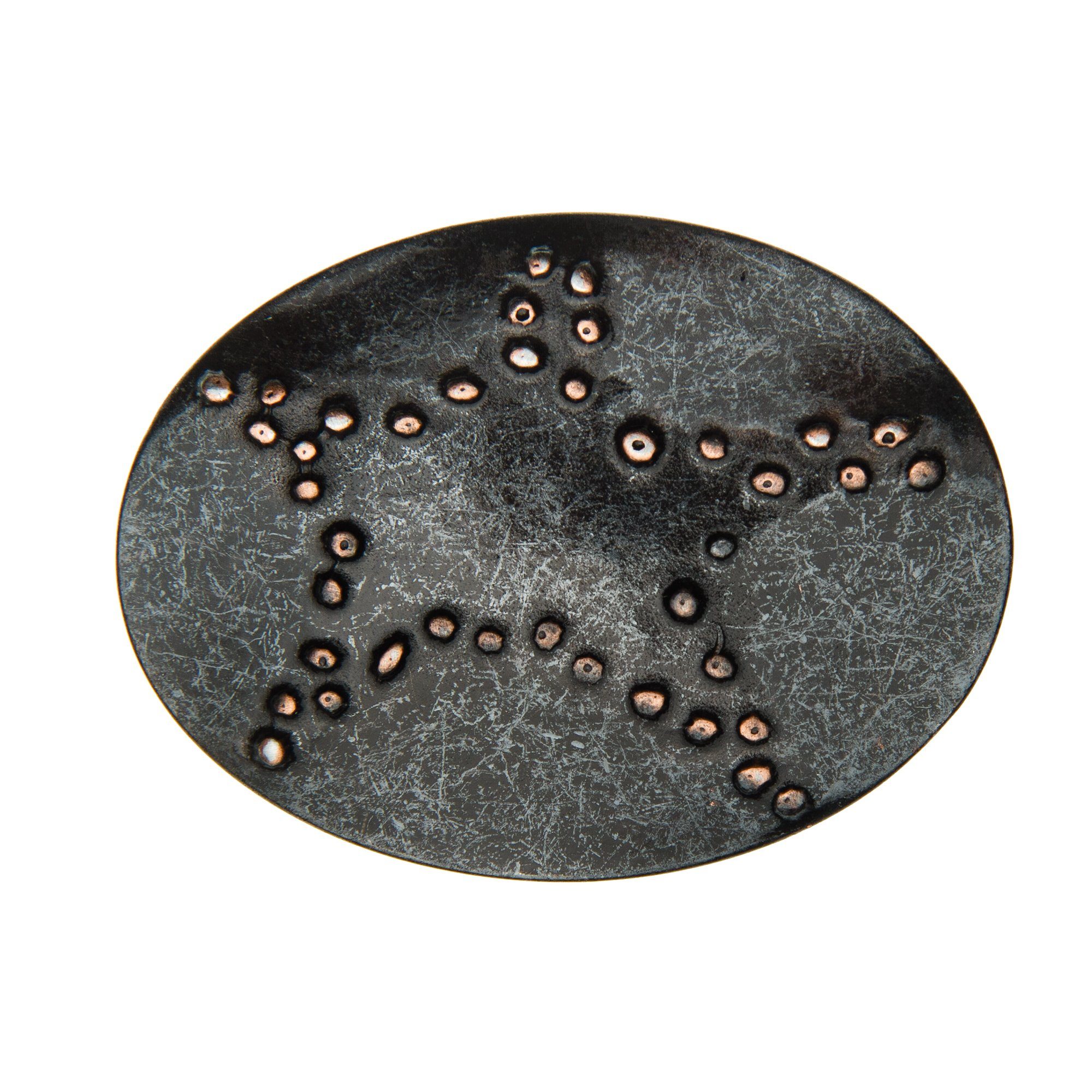 Cassandra Accessoires Gürtelschnalle Wechselschnalle Gürtelschließe Buckle "Stern" im außergewöhnlichen Design - 40mm