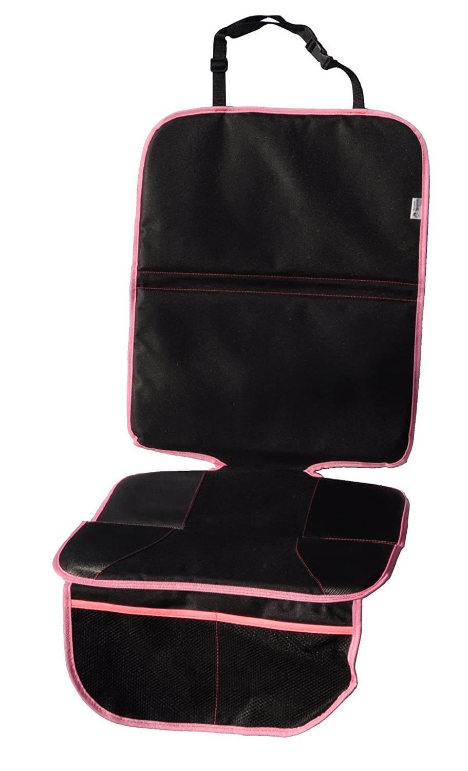 Wumbi Autokindersitz Sitzschutz Sitzbezug Kindersitzunterlage Wasserabweisend Sitzschoner, leicht zu säubern Pink