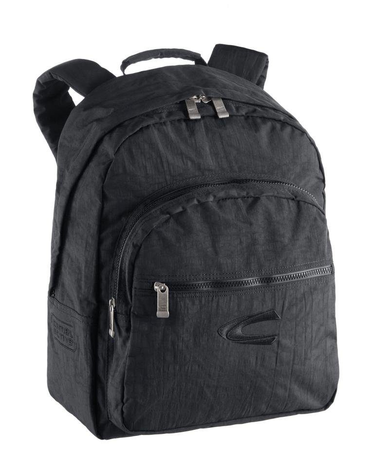 camel active Cityrucksack, mit Laptopfach schwarz