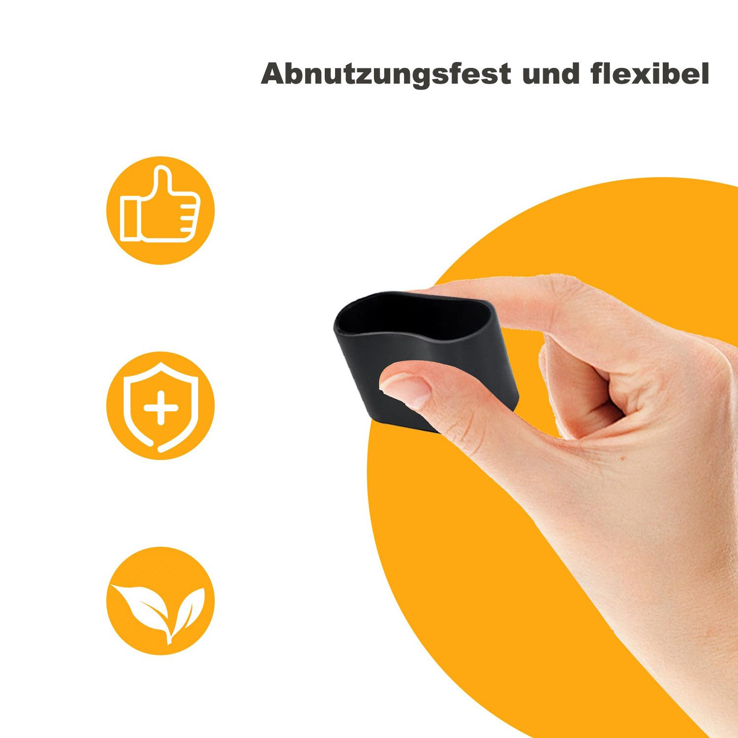 Coonoor Stuhlsocke Oval Stuhlbeinkappen, Boden Schutzkappen für Stuhlbeine, günstig online kaufen