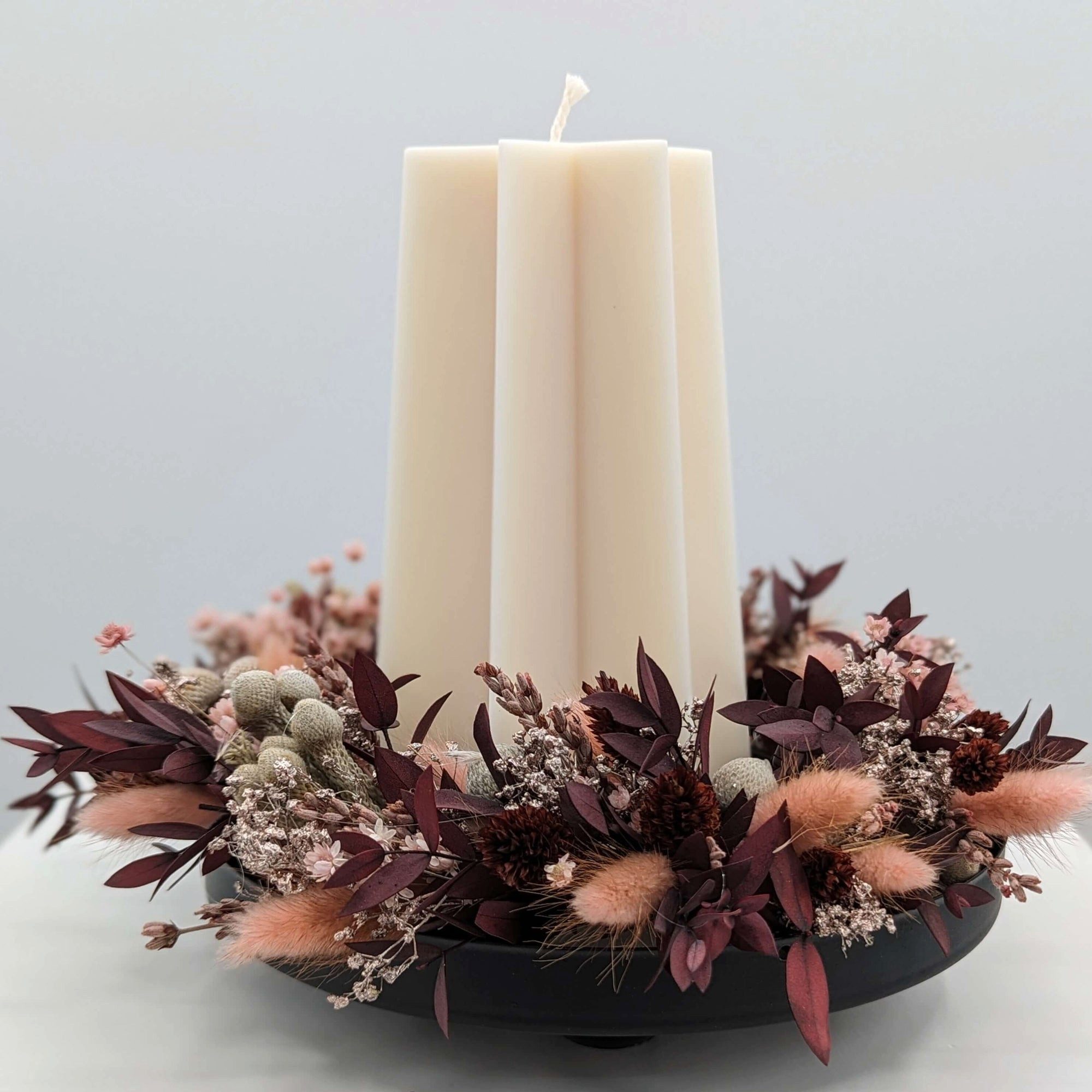 LYKKE & You Adventskranz Mit Stil in den Advent: Trockenblumen-Adventskranz günstig online kaufen