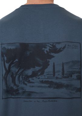 Marc O'Polo T-Shirt mit kunstvollem Rückenprint