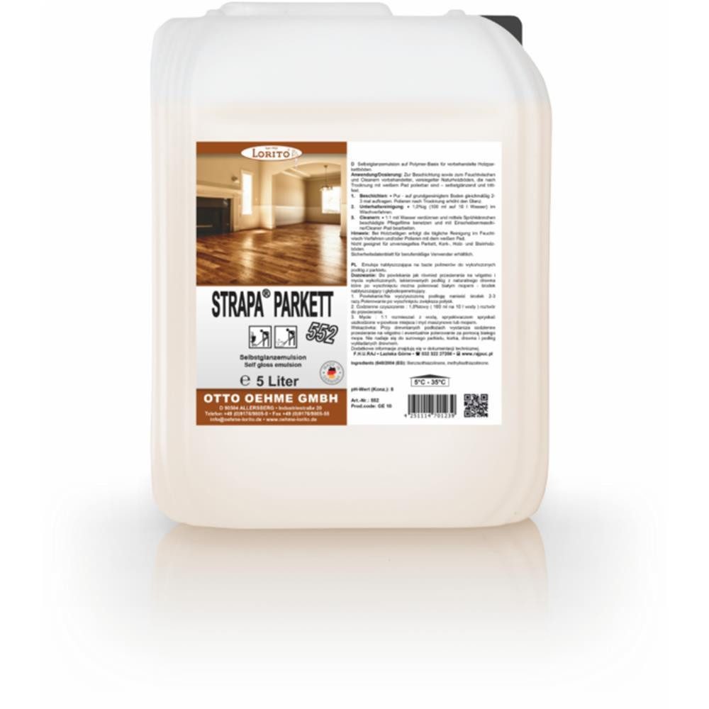Lorito Bodenversiegelung Parkettbeschichtung Strapa Parkett 552 5 Liter günstig online kaufen