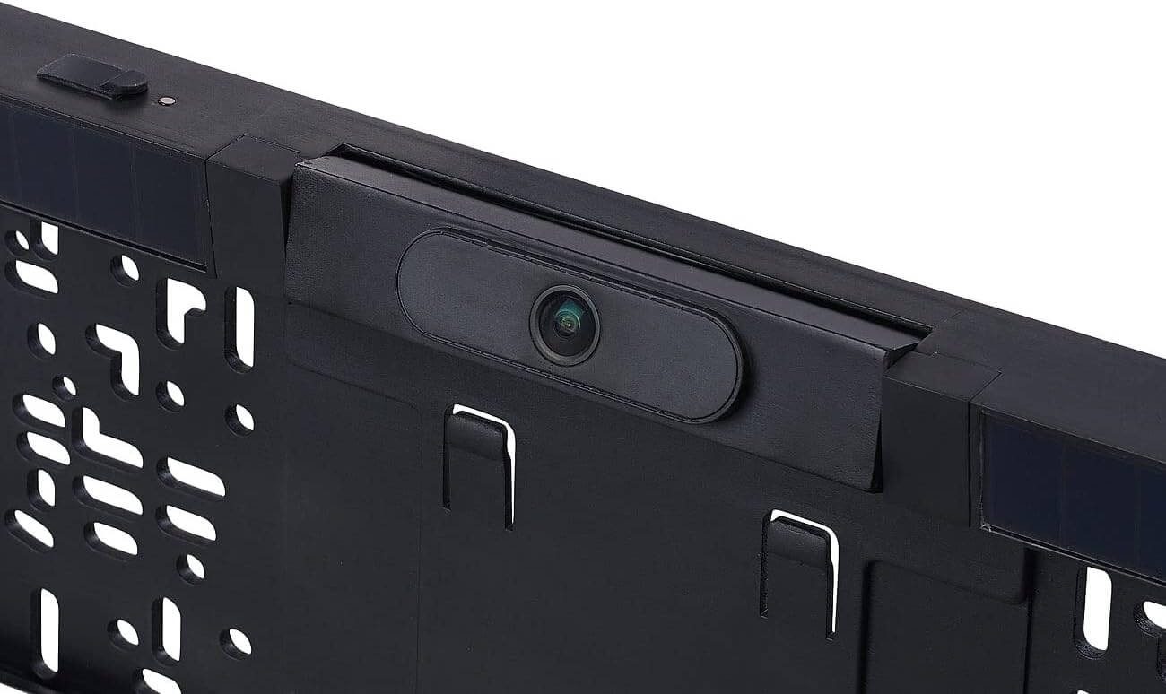 Lescars Solar-Funk-HD-Rückfahrkamera PA-720.slr Rückfahrkamera (HD)