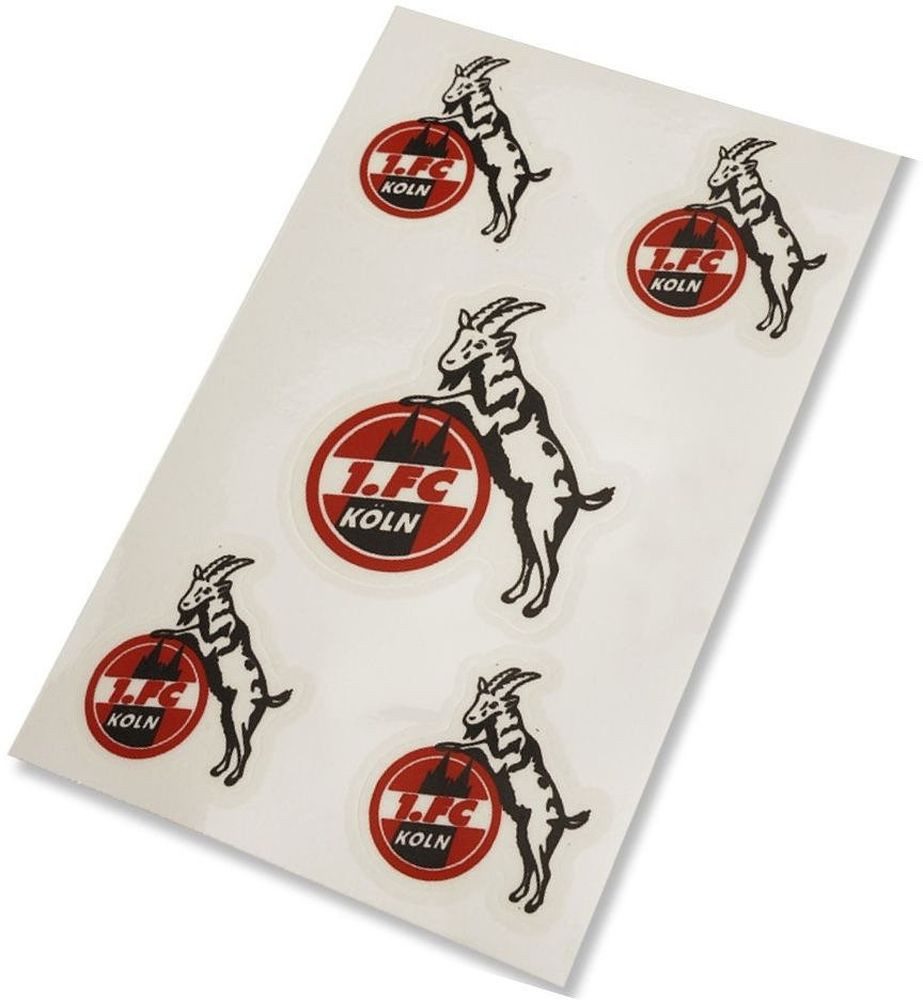 1. FC Köln Aufkleber Aufkleber Logo leuchtend