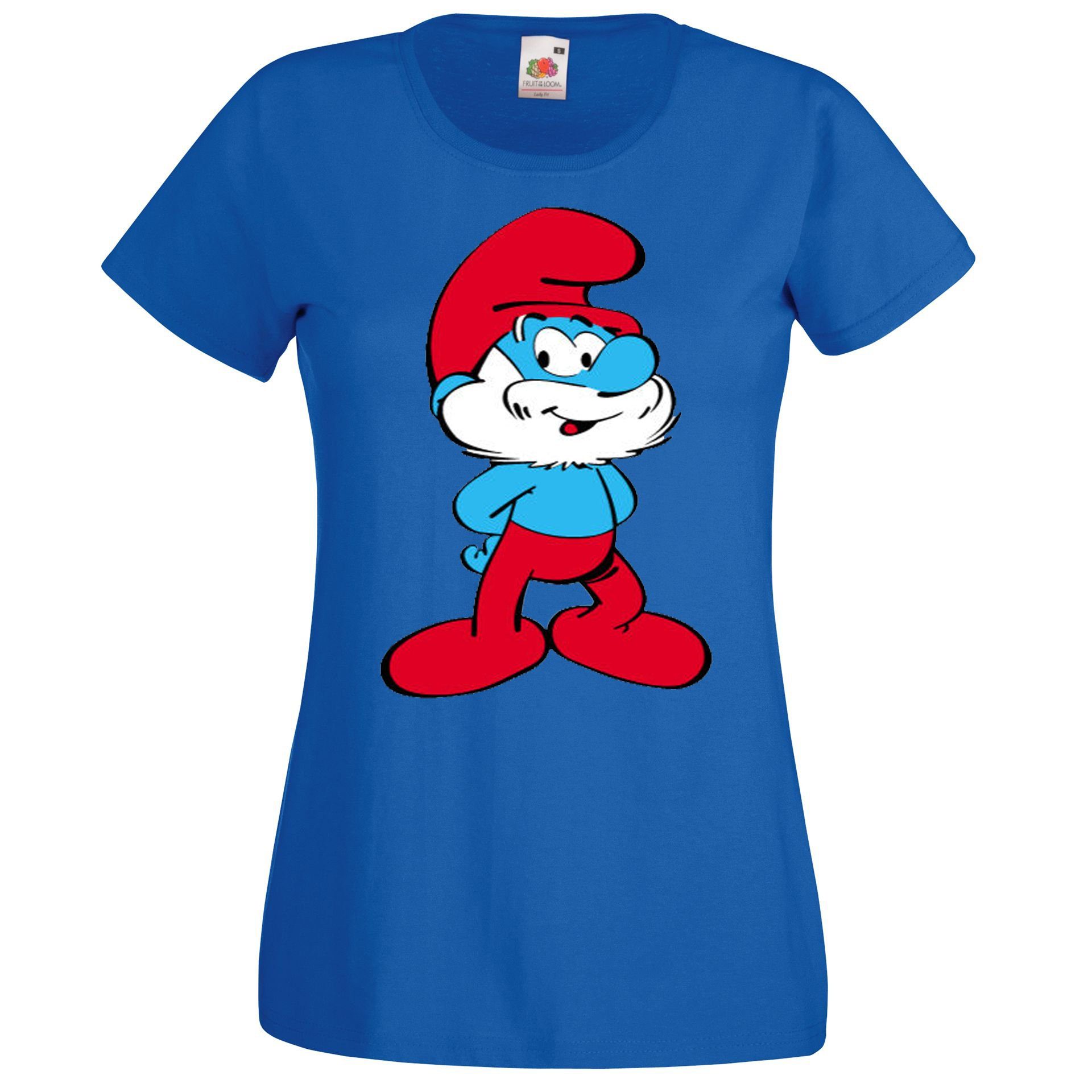 Youth Designz T-Shirt Papa Schlumpf Damen günstig online kaufen