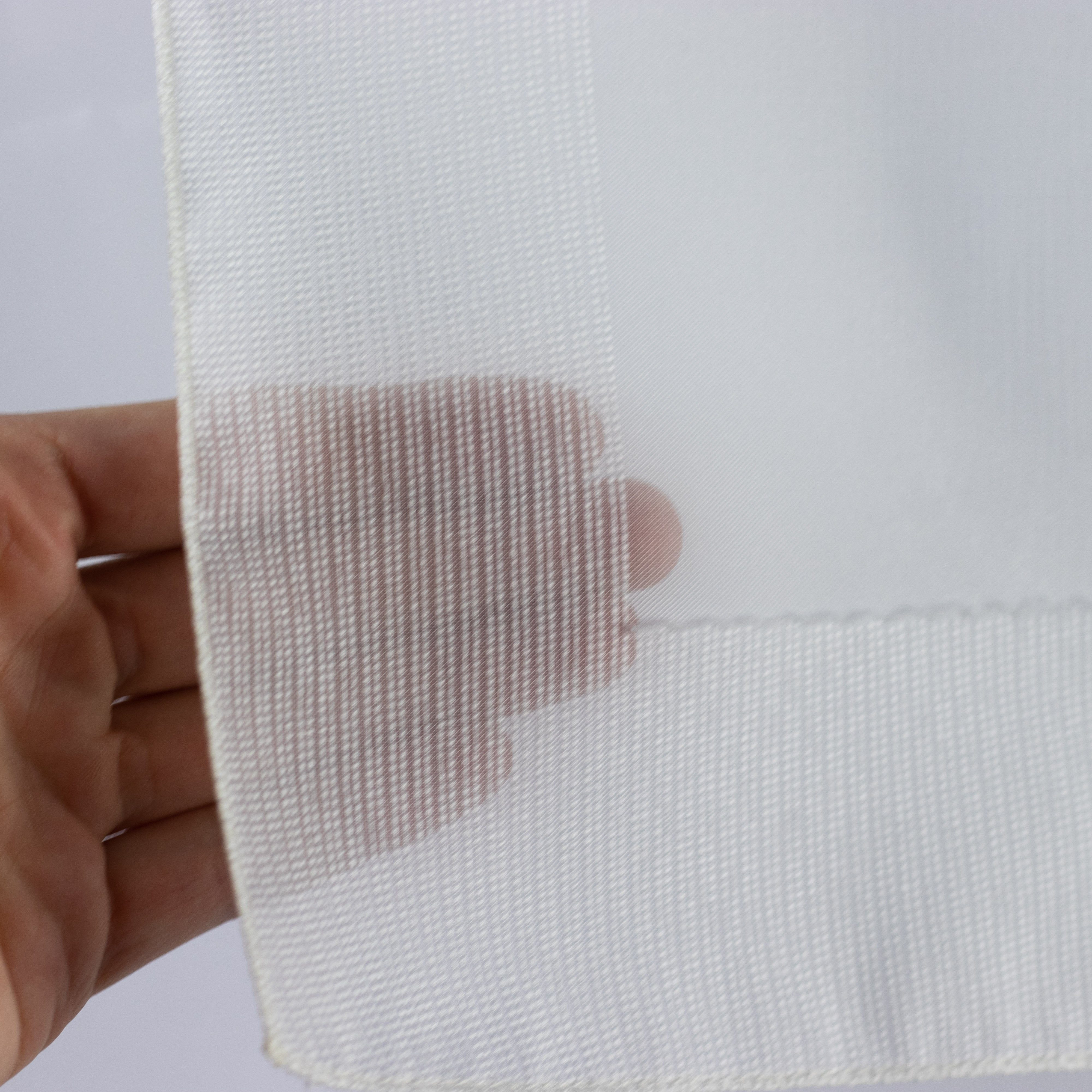 EXPERIENCE Kuvertstore Scheibengardine Küchengardine Bistrogardine 2230 Grau Braun Weiß Stickerei (1 St), Stangendurchzug, halbtransparent, Voile, Doppelstoff