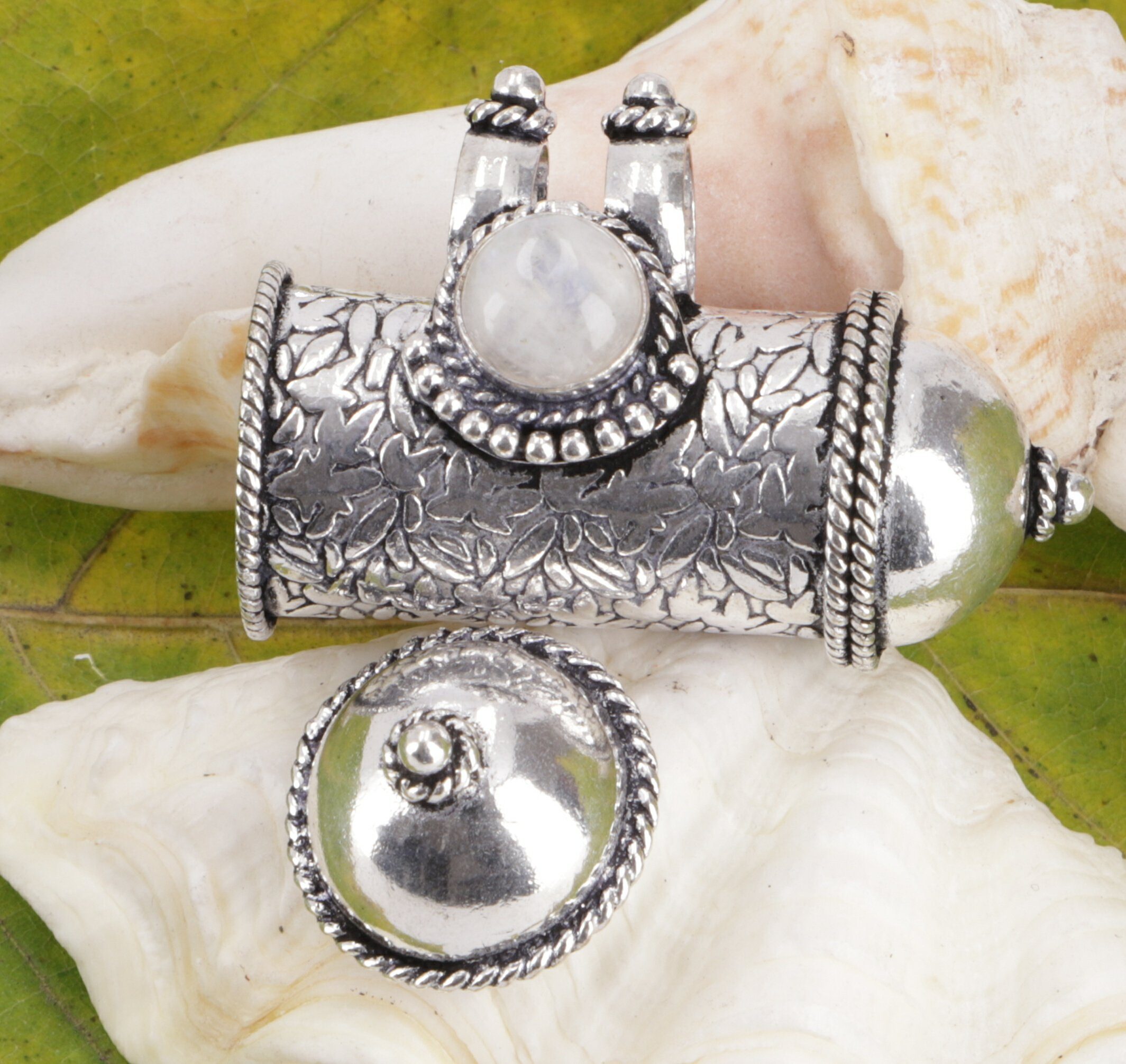 Guru-Shop Kettenanhänger Amulett zum Öffnen, Goaschmuck günstig online kaufen