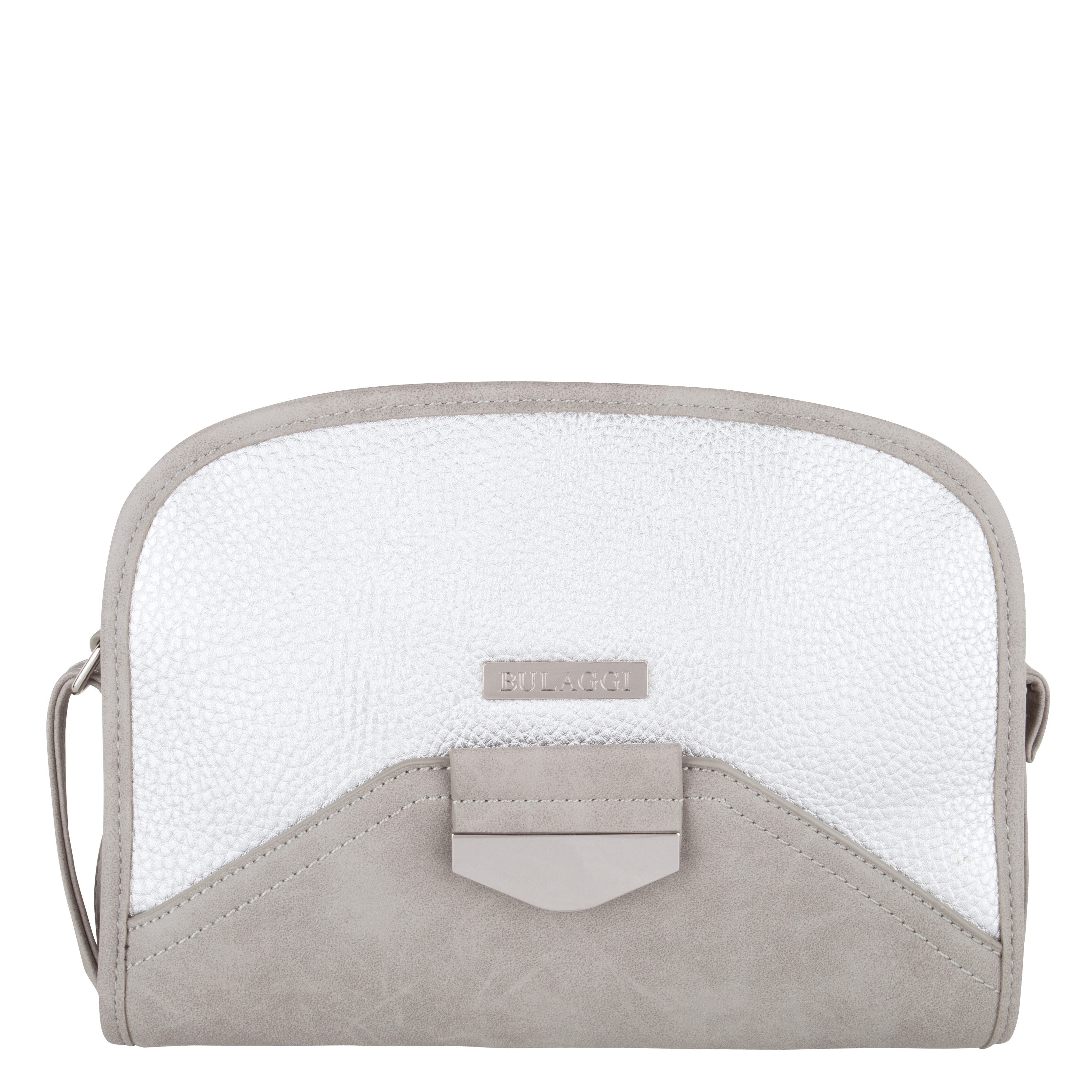BULAGGI Handtasche 30262, Bailley Shoulderbag mit Zierschnalle, strukturiertes Kunstleder