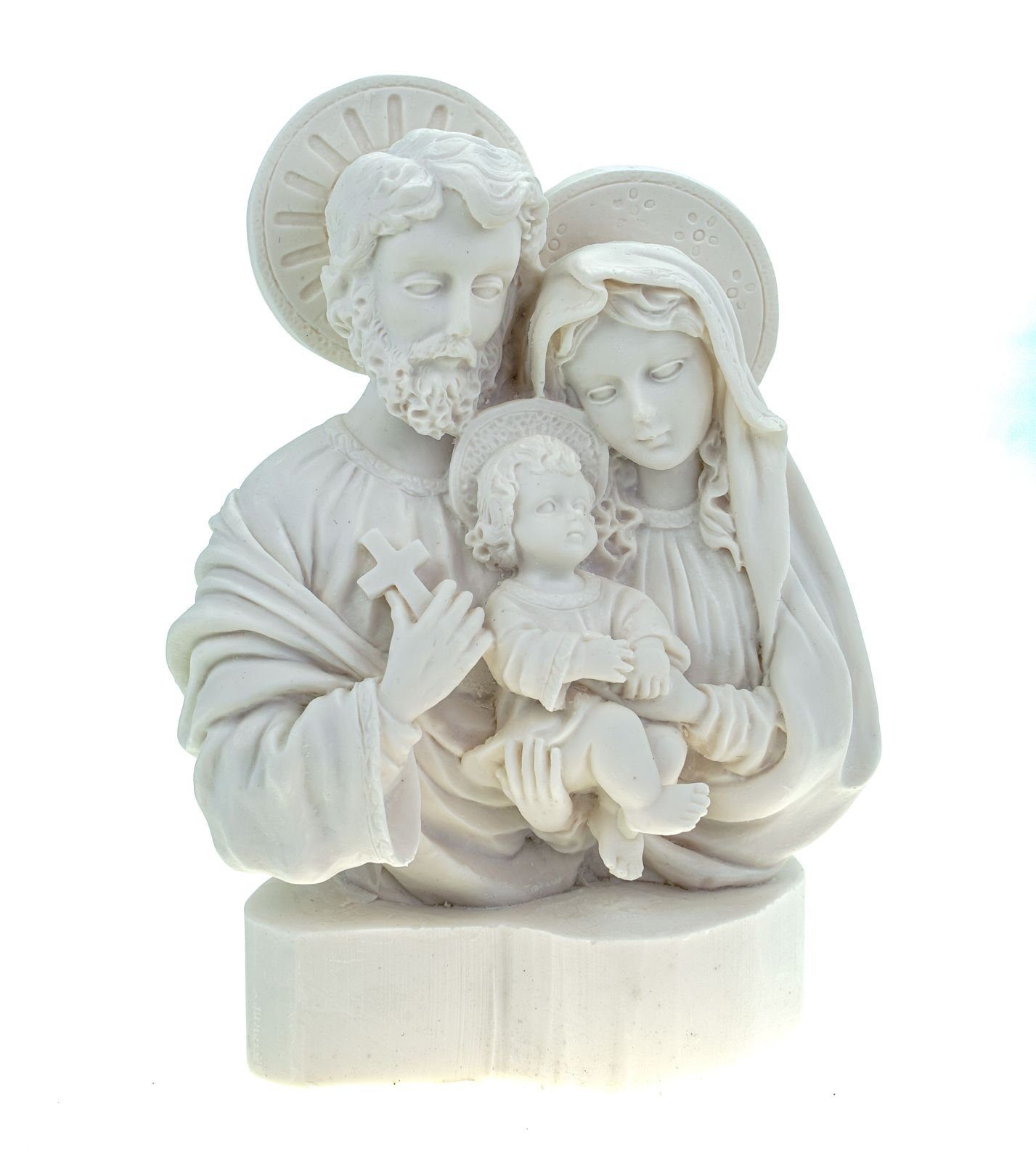 Kremers Deko Alabaster Maria Schatzkiste mit Dekofigur Jesus Jesus und Figur
