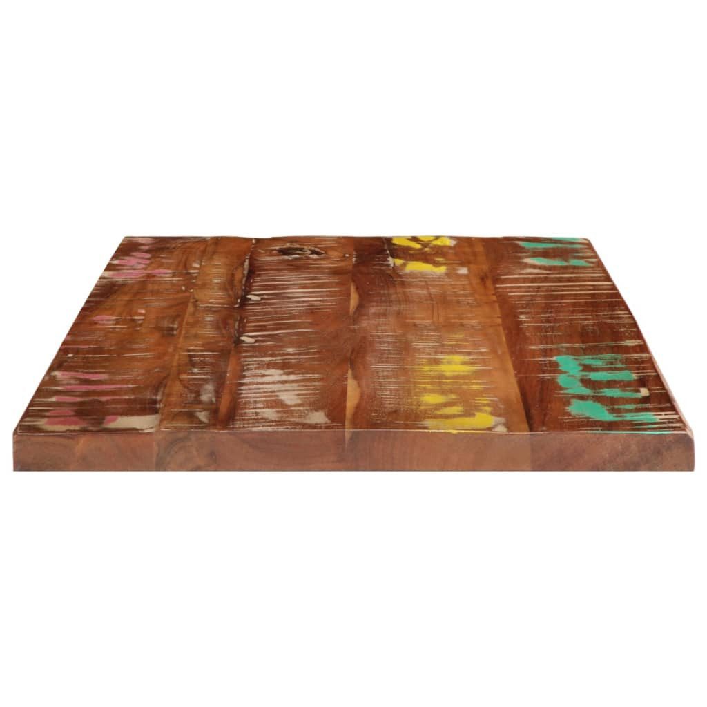 vidaXL Tischplatte 60 x 50 cm Tischplatte 60x50x2,5 cm Rechteckig Altholz Massiv